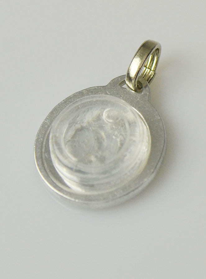 Médaille Vierge Marie Jaune & Eau de Lourdes (pic 4)