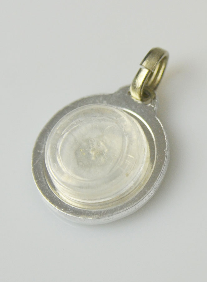 Médaille Vierge Marie Verte & Eau de Lourdes (pic 4)