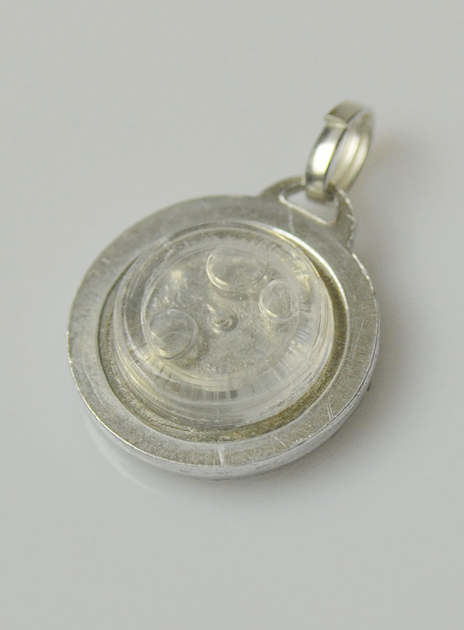 Médaille Vierge Marie Rose & Eau de Lourdes (pic 4)