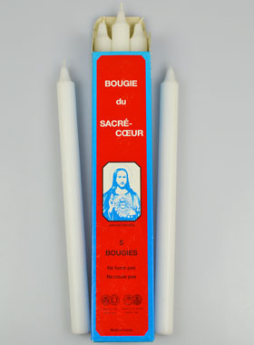 Bougie du Sacré-Coeur - 30 cm (pic 1)