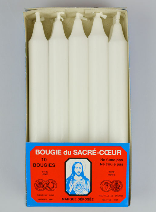 Bougie du Sacré-Coeur - 18 cm (pic 2)