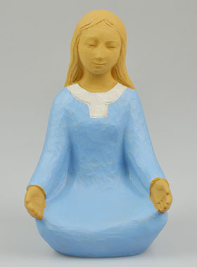 Crèche Nuit de Lumière - Santon Sainte Vierge Marie (pic 1)