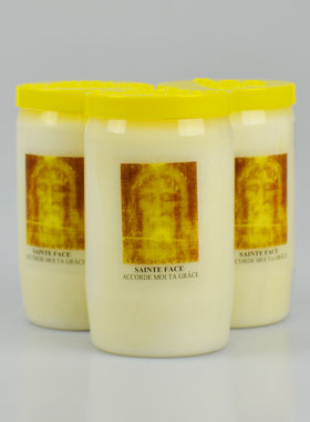 3 Bougies de Dévotion à la Sainte Face - 3 Jours (pic 1)