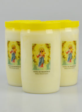 3 Bougies de Dévotion Vierge de Prospérité - 3 Jours (pic 1)