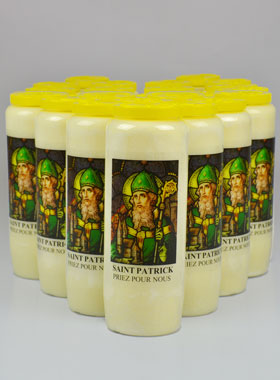 Lot de 20 Bougies de Neuvaine à Saint Patrick (pic 1)