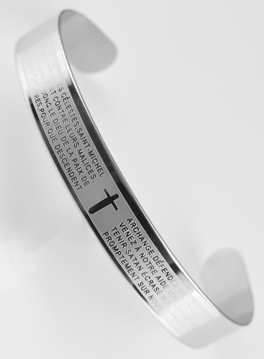 Bracelet Saint Michel Archange Argenté (pic 2)