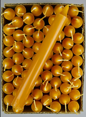 130 Bougies Teintée Masse Couleur Cire (pic 1)