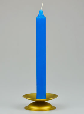 Bougie Teintée Masse Bleu Roi (pic 1)