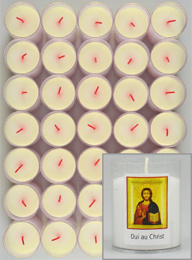 10 Bougies Veilleuses - Disons Oui au Christ (pic 1)