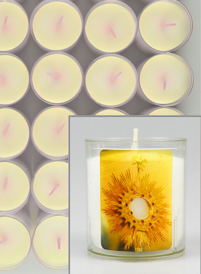 10 Bougies Veilleuses - L'Adoration de Jésus Eucharistie (pic 3)
