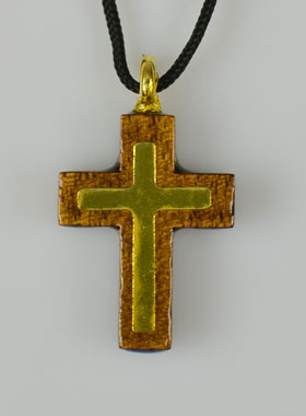 Pendentif Croix en Bois (pic 1)