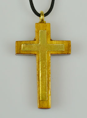 Pendentif Croix en Bois (pic 1)