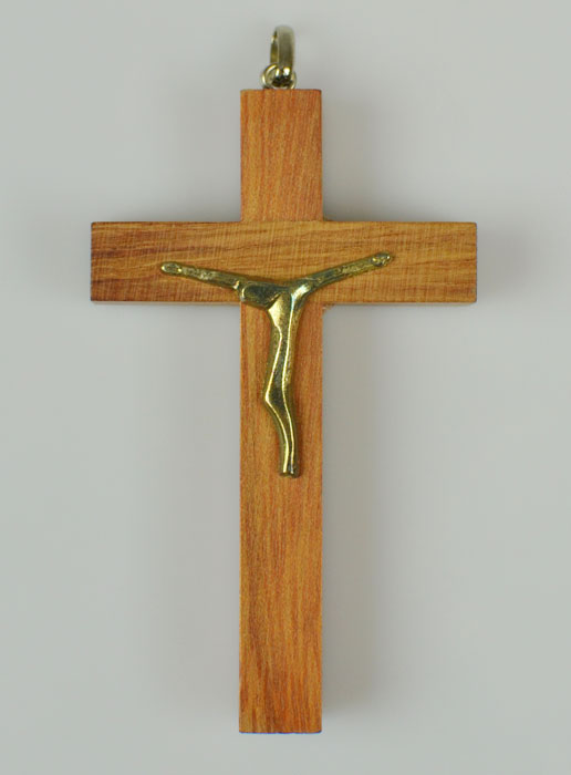Pendentif Croix d' Aube en Bois Moderne (pic 2)