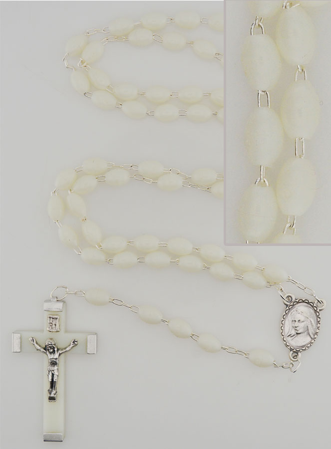 Chapelet en Perles Fluo Vierge Miraculeuse (pic 1)