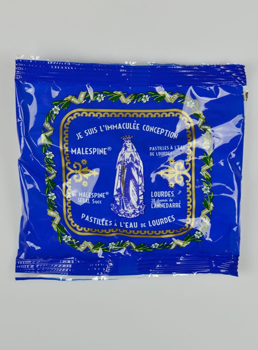 Bonbons Pastilles Menthe à l'Eau de Lourdes - 40g (pic 2)