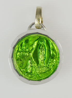 Médaille Verte & Eau de Lourdes (pic 1)