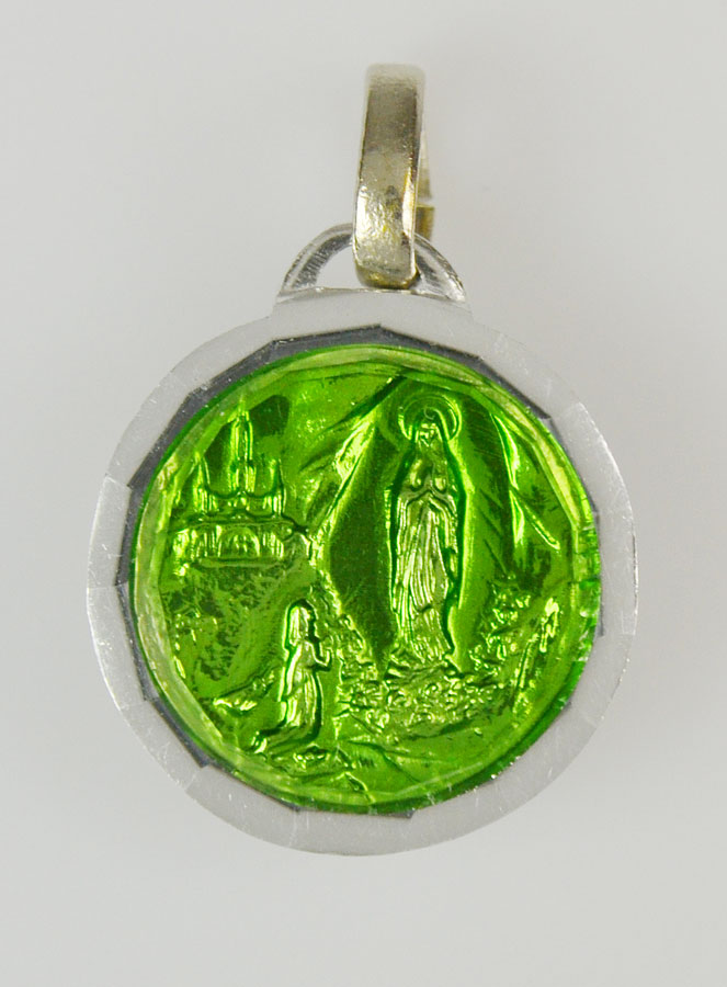 Médaille Verte & Eau de Lourdes (pic 2)