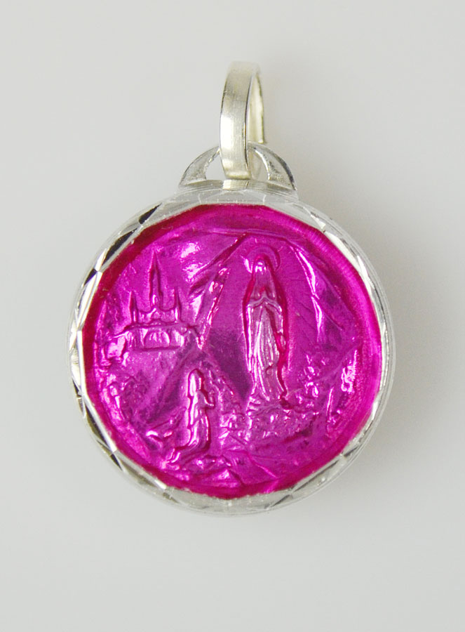 Médaille Rose & Eau de Lourdes (pic 1)