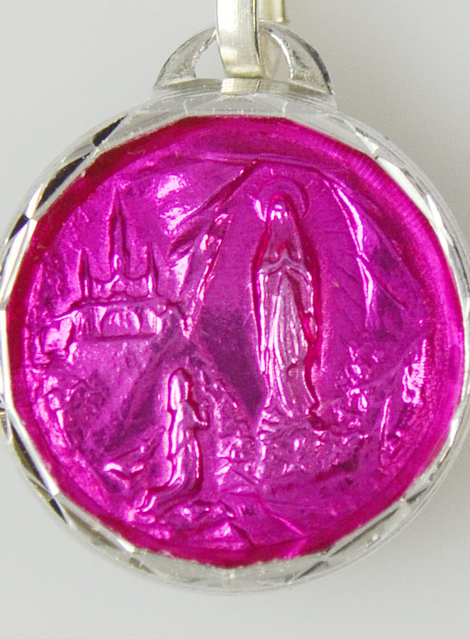 Médaille Rose & Eau de Lourdes (pic 2)