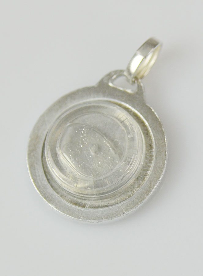 Médaille de Lourdes Bleu & Eau de Lourdes (pic 4)
