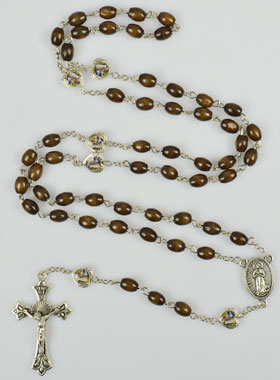 Chapelet en Bois - Coeur des Apparitions de Lourdes (pic 1)