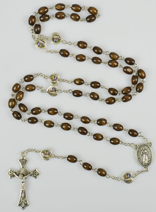 Chapelet en Bois - Coeur des Apparitions de Lourdes (pic 2)