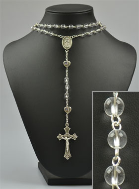 Chapelet Mode Fashion en Perles de Verre - 50 cm (pic 1)