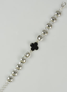 Bracelet Religieux avec Croix Noir (pic 1)