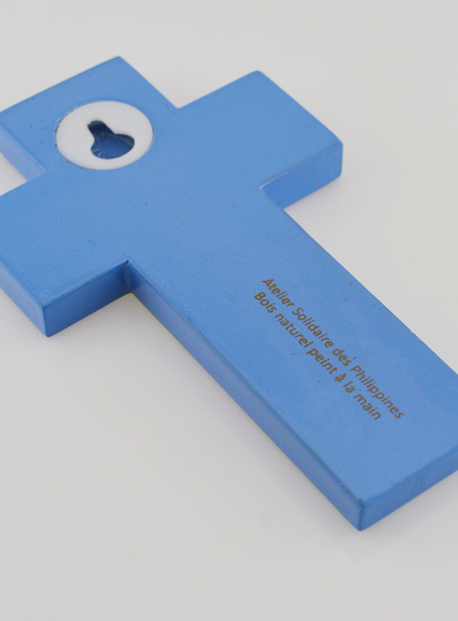 Croix Enfant Paradis Terrestre - Bleu (pic 4)
