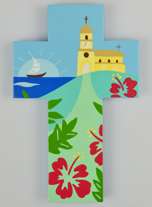 Croix en Bois - Église et Bateau (pic 2)