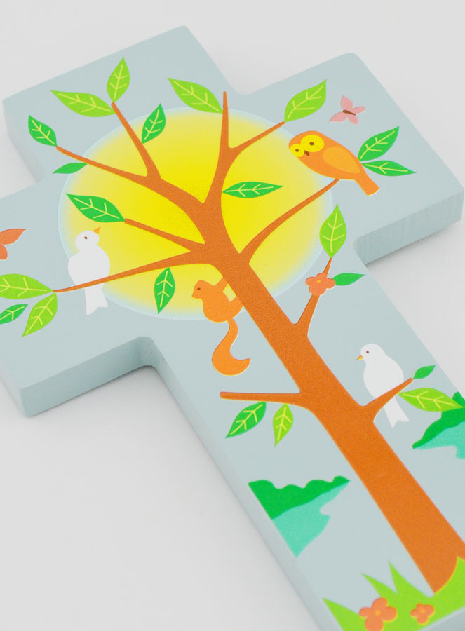Croix en Bois - Arbre de Vie (pic 3)