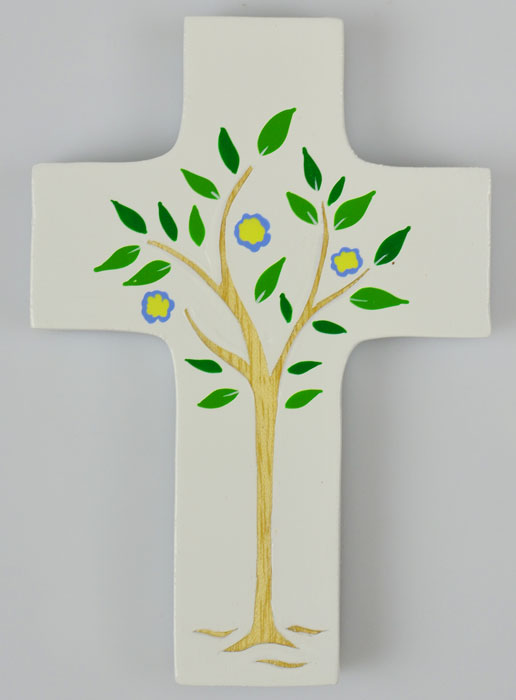 Croix Enfant en Bois - Racine et Vie (pic 2)