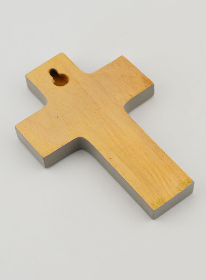 Croix Enfant en Bois - Jésus Mon Guide (pic 4)