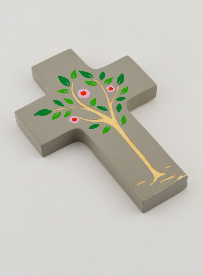 Croix Enfant en Bois - Racine & Vie (pic 3)