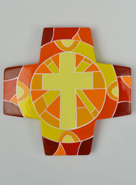 Croix en Bois Mosaïque (pic 1)