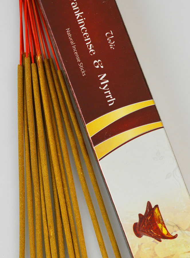 Encens Indien Vedic15g - Oliban & Myrrhe (pic 3)