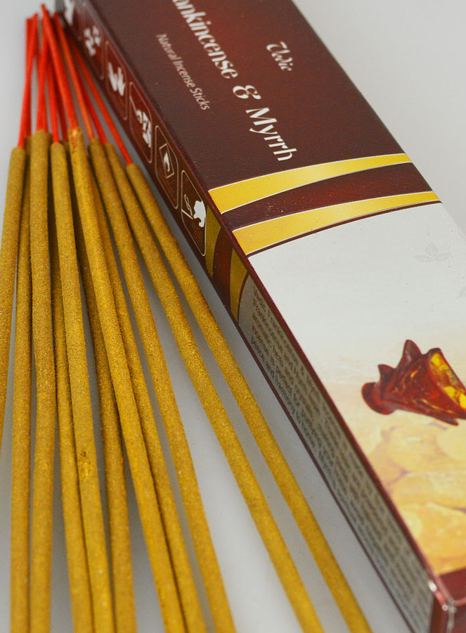 Encens Indien Vedic15g - Oliban & Myrrhe (pic 4)