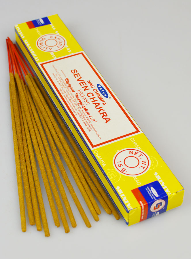 Encens Indien Satya - Seven Chakra - 15g (pic 2)