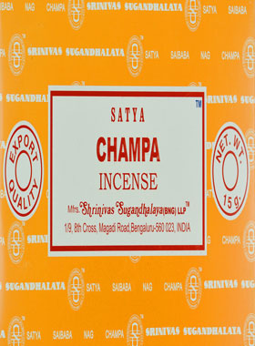 Encens Indien Satya - Champa - 15g (pic 1)