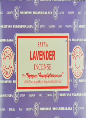 Encens Indien Satya - Lavande - 15g (pic 1)