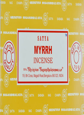 Encens Indien Satya - Myrrhe - 15g (pic 1)