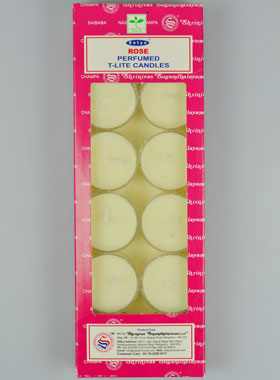 Bougie Parfumée Encens Satya Rose Rouge X 12 (pic 1)