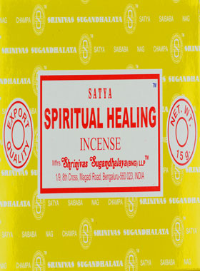 Encens Indien Satya - Guérison Spirituelle - 15g (pic 1)