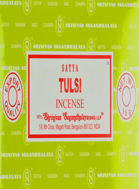 Encens Indien Satya - Tulsi - 15g (pic 1)