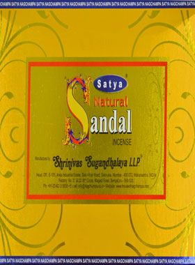 Encens Indien Satya - Santal Naturel - 15g (pic 1)