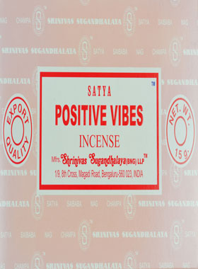 Encens Indien Satya - Positive Vibes - 15g (pic 1)