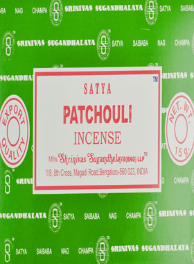 Encens Indien Satya - Patchouli - 15g (pic 1)