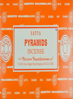 Encens Indien Satya - Pyramide - 15g (pic 1)