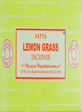 Encens Indien Satya - Lemon Grass - 15g (pic 1)