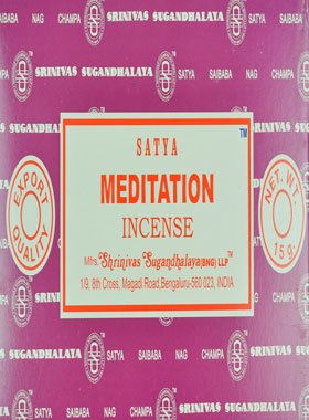 Encens Indien Satya - Méditation - 15g (pic 1)